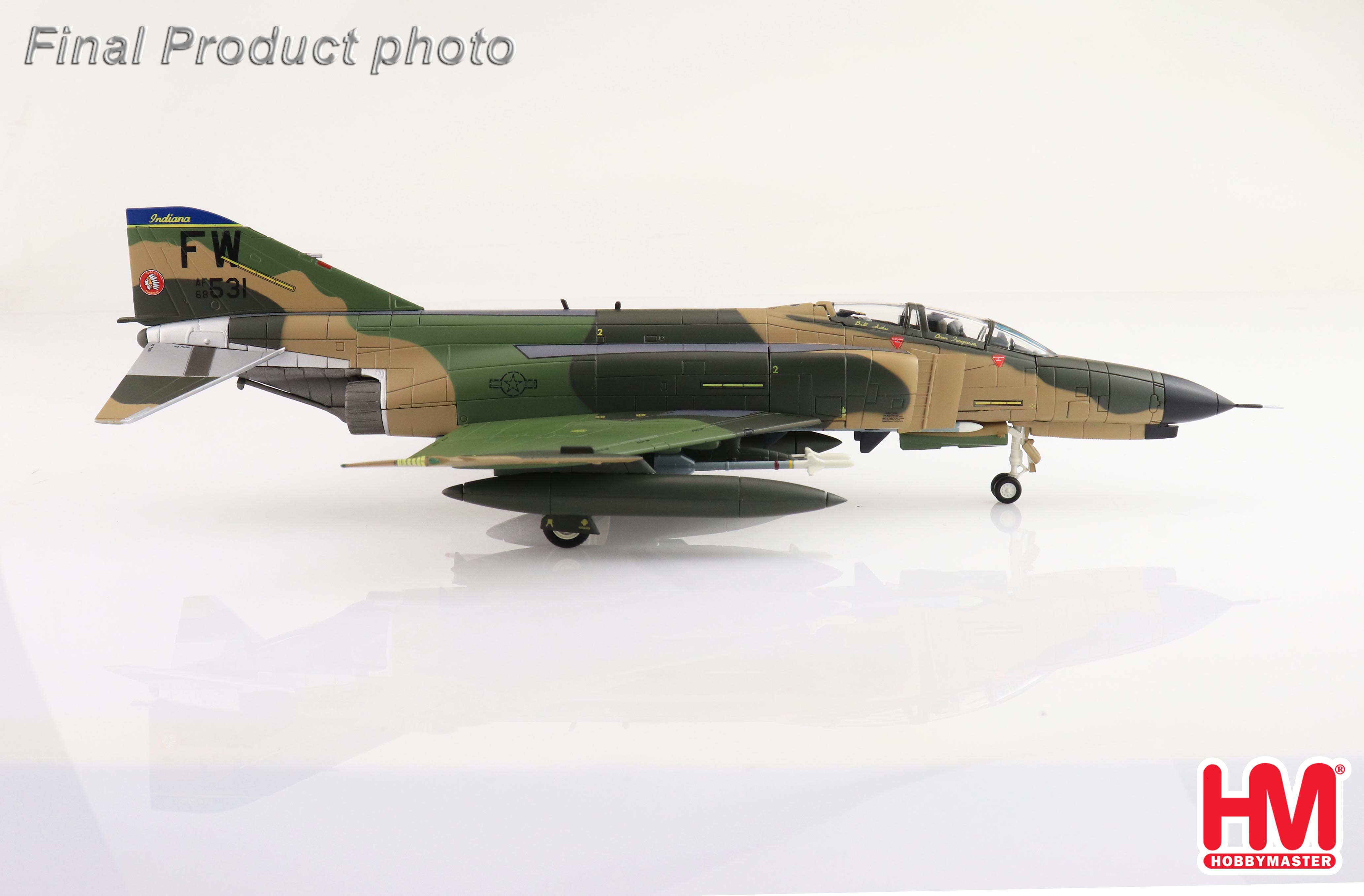 F-4E Phantom II 68-0531, 163rd TFS, 122nd TFG, Ft Wayne